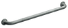 ASI 3501-36P - 1-1/2" Grab Bar with Exposed Flange - 36” (Peened Grip)