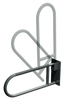 ASI 3451-P - 1-1/4" Swing Up Grab Bar - Peened Grip