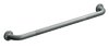 ASI 3401-12P - 1-1/4" Grab Bar with Exposed Flange - 12” (Peened Grip)