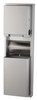 Bobrick B-39619 - ClassicSeries Surfaced-Mounted Convertible Paper Towel Dispenser/Waste Receptacle