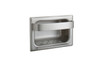 Bobrick B-4390 - Recessed Heavy-Duty Soap Dish and Bar