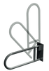 ASI 3551-P - 1-1/2" Swing Up Grab Bar - Peened Grip