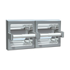 ASI 74022-SSM - Double Toilet Tissue Holder - Double - Satin Stainless