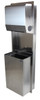 Frost 427-60A - Recessed Touch Free Paper Towel Dispenser/Large Waste Receptacle