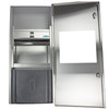 Frost 415A - Recessed Combination Paper Towel Dispenser & Disposal Unit