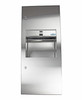 Frost 415B - Semi-Recessed Combination Paper Towel Dispenser & Disposal Unit