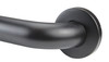 Frost F-1001-BLK-30 - Straight Grab Bar - 30" Matte Black (Smooth Finish) 1-½” Diameter
