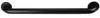 Frost F-1001-BLK-42 - Straight Grab Bar - 42" Matte Black (Smooth Finish) 1-½” Diameter