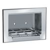 ASI 0400 - Recessed Heavy Duty Stainless Steel Soap Dish