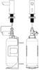 ASI 0391 - EZ FILL Automatic Vanity Mounted Soap Dispenser