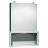 ASI 0436 - Recessed Multi-Purpose Cabinet with Concealed Body