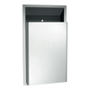ASI 0458-CX - Semi-Recessed Waste Receptacle