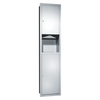 ASI 0467 - Paper Towel Dispenser and Waste Receptacle