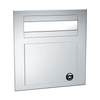 ASI 1001 - Counter Top Mounted Paper Towel Dispenser/Waste Receptacle
