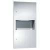 ASI 64623 - Paper Towel Dispenser and Waste Receptacle