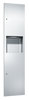 ASI 6467 - Paper Towel Dispenser and Waste Receptacle