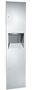 ASI 64676 - Paper Towel Dispenser and Waste Receptacle