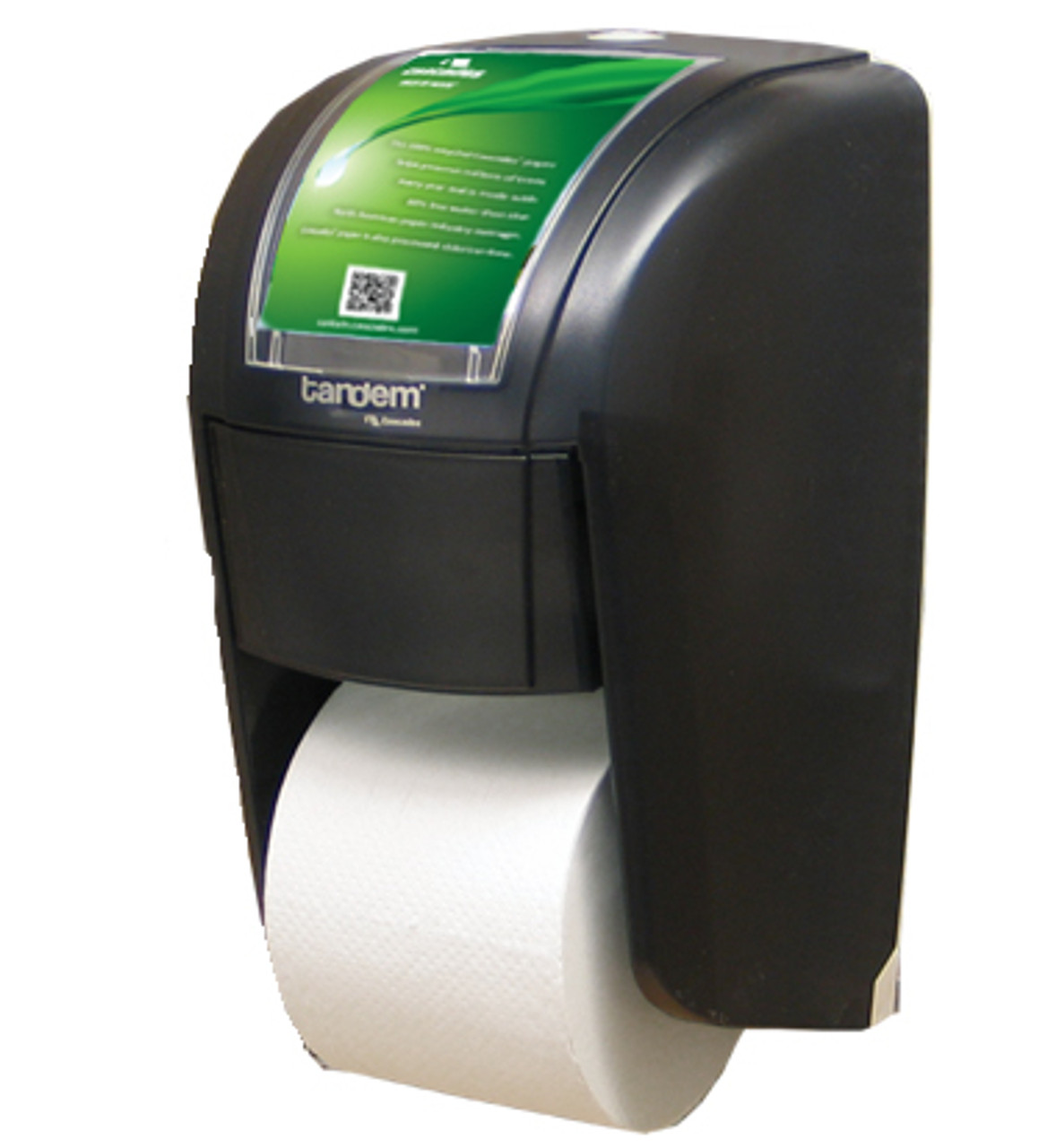 Cascades Tandem® 1911 High Capacity Bath Dispenser X2 Smoked (Grey