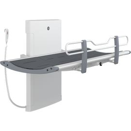 Pressalit SCT 3000 - Powered Adult Change Table with Safety Rail - Graphite Grey (75" Long) Pressalit SCT 3000 - Powered Adult Change Table with Safety Rail - Graphite Grey (75" Long)