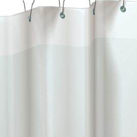 ASI 1200-V72 - 72"x72" Vinyl Shower Curtain