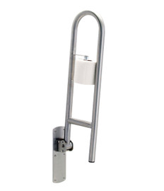 Gamco 125-Swing-Up-PH - 1-1/4" Swing Up Grab Bar with Tissue Holder Gamco 125-Swing-Up-PH - 1-1/4" Swing Up Grab Bar with Tissue Holder