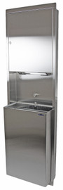 Frost 422 - Multi-Purpose Combination Towel / Waste Receptacle Frost 422 - Multi-Purpose Combination Towel / Waste Receptacle