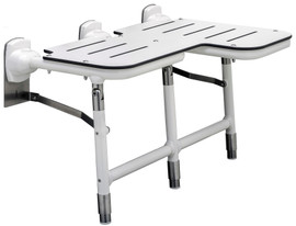 Bobrick B-918116L - Folding Shower Bariatric Seat (Right)