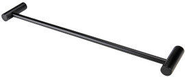 Frost 1141-BLK - Matte Black Towel Bar 24" Matte Black Frost 1141-BLK - Matte Black Towel Bar 24" Matte Black