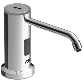 ASI 0339 - Automatic Top-Fill Foam Soap Dispenser (AC) - Bright Stainless ASI 0339 - Automatic Top-Fill Foam Soap Dispenser (AC) - Bright Stainless