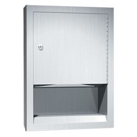 ASI 0457-2 - Semi-Recessed Paper Towel Dispenser