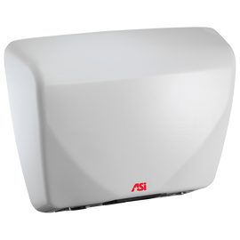 ASI 0185 - Automatic Hand Dryer - Steel Cover - (100-240V) - White 