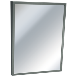 ASI 0535-1830 - Fixed Tilt Stainless Mirror - 18"W X 30"H ASI 0535-1830 - Fixed Tilt Stainless Mirror - 18"W X 30"H
