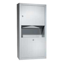 ASI 0462-AD-9 - Paper Towel Dispenser & Waste Receptacle - 2 gal.