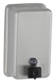 Bobrick B-2111 - Vertical Surface Mounted Soap Dispenser