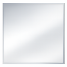 ASI 0600-4242 - Stainless Welded Frame Mirror - 42"W X 42"H
