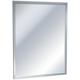 ASI 0600-3840 - Stainless Welded Frame Mirror - 38"W X 40"H ASI 0600-3840 - Stainless Welded Frame Mirror - 38"W X 40"H