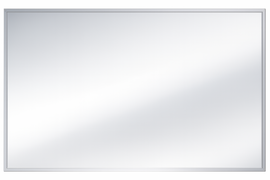 ASI 0600-7236 - Stainless Welded Frame Mirror - 72"W X 36"H