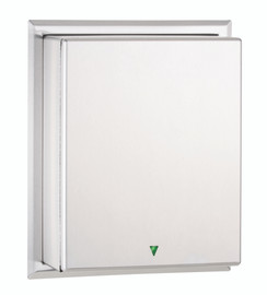 Bobrick B-29744 - Automatic Universal Semi Recessed Roll Towel Dispenser with LED Light