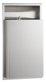 Bobrick B-3644 - ClassicSeries Recessed Waste Receptacle