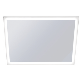 ASI 0641-6036 - Frameless LED Mirror with Frosted Border - 60" X 36"