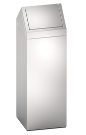 ASI 0834-T - Free Standing Waste Receptacle with Dual Swing Top - 14 gal. ASI 0834-T - Free Standing Waste Receptacle with Dual Swing Top - 14 gal.