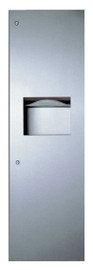 Bobrick B-39003 - TrimLineSeries Recessed Paper Towel Dispenser/Waste Receptacle