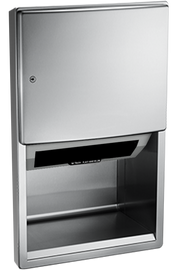 ASI 204523AC-6 - Semi-Recessed Automatic Paper Towel Dispenser - (110 - 240V) ASI 204523AC-6 - Semi-Recessed Automatic Paper Towel Dispenser - (110 - 240V)