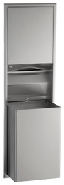 Bobrick B-3947 - ClassicSeries Recessed Convertible Paper Towel Dispenser/Waste Receptacle Bobrick B-3947 - ClassicSeries Recessed Convertible Paper Towel Dispenser/Waste Receptacle