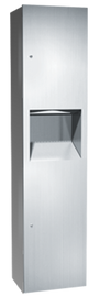 ASI 64676-9 - Paper Towel Dispenser & 7 gal. Waste Receptacle ASI 64676-9 - Paper Towel Dispenser & 7 gal. Waste Receptacle