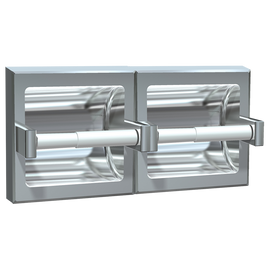ASI 74022-BSM - Double Toilet Tissue Holder - Double - Bright Stainless 