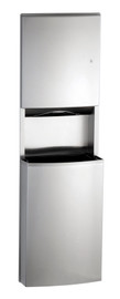 Bobrick B-43944 - ConturaSeries Recessed Paper Towel Dispenser / Waste Receptacle