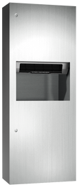 ASI 64696AC-9 - Automatic Paper Towel Dispenser & Waste Receptacle - (110-240V) - 9.9 gal. ASI 64696AC-9 - Automatic Paper Towel Dispenser & Waste Receptacle - (110-240V) - 9.9 gal.