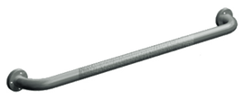 ASI 3501-24P - 1-1/2" Grab Bar with Exposed Flange - 24” (Peened Grip)