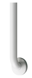 ASI 3801-36AW - 1-1/2" White Antimicrobial Grab Bar with Concealed Flange Covers - 36” (Smooth Grip) ASI 3801-36AW - 1-1/2" White Antimicrobial Grab Bar with Concealed Flange Covers - 36” (Smooth Grip)